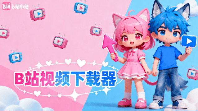 B站视频一键下载！最高8K画质，界面美观，支持字幕、弹幕、封面、封面下载 哔哩哔哩视频下载